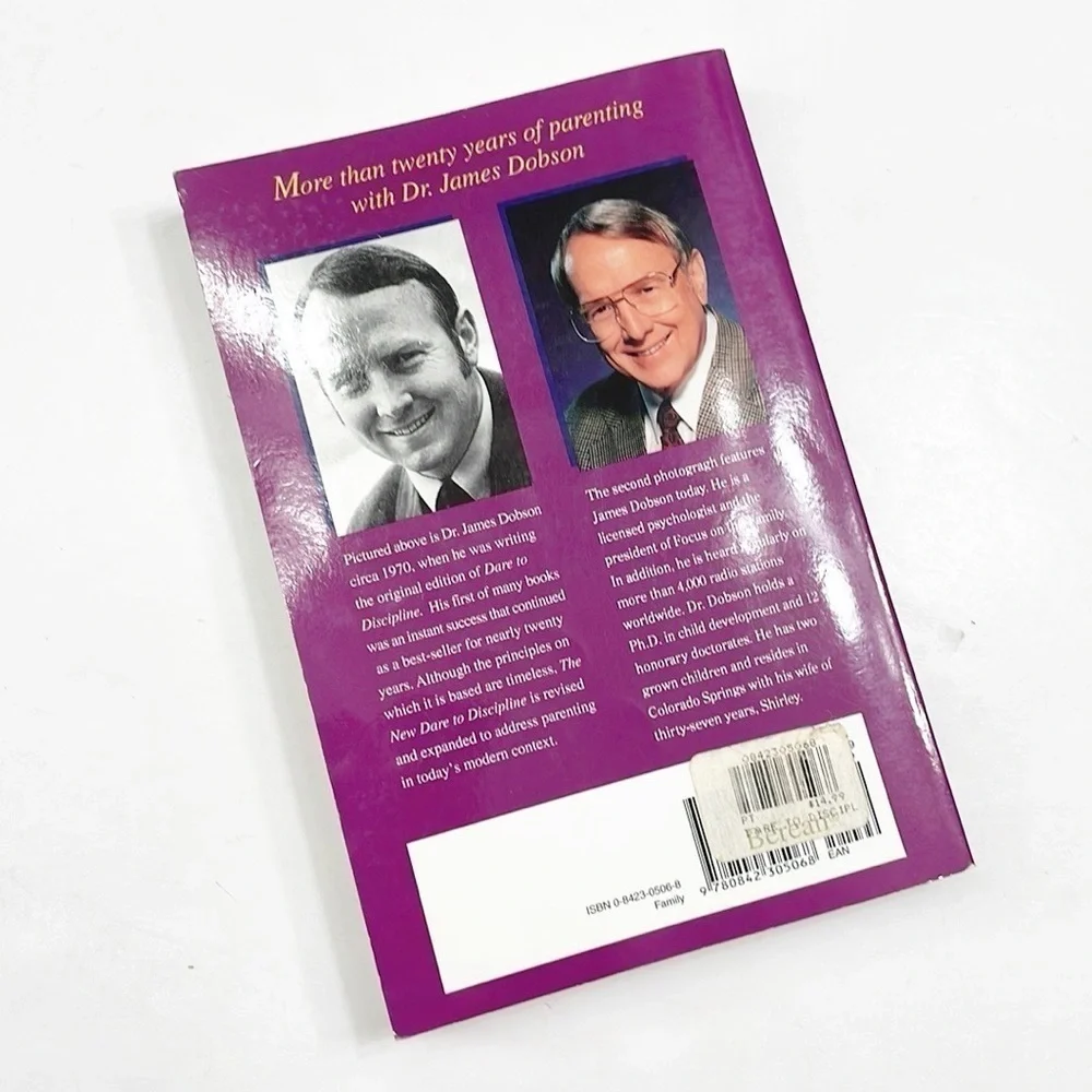 The New Dare to Discipline by Dr. James Dobson paperback book